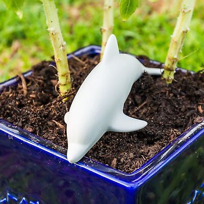 Smooth Realistic Dolphin 10" Ceramic Bisque Ready To Paint Pottery