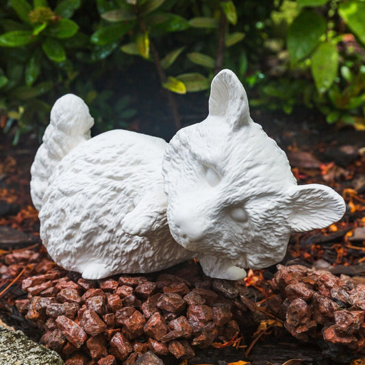 Floor Is Lava Raccoon 7.5" Ceramic Bisque Ready To Paint Pottery