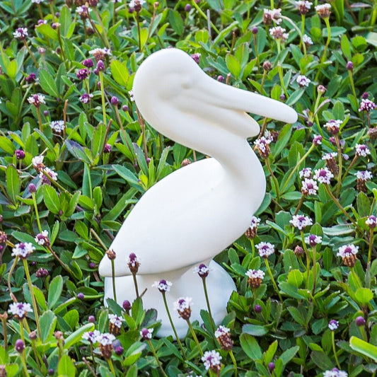 Smooth Small Pelican Bird 5" Ceramic Bisque Ready To Paint Pottery
