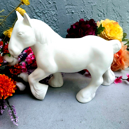 Big Workhorse 11" Ceramic Bisque Ready To Paint Pottery