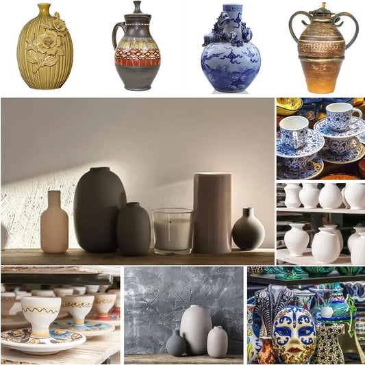 8Pcs Set DIY Art Ceramic Pottery Clay Sculpting Tools Kit