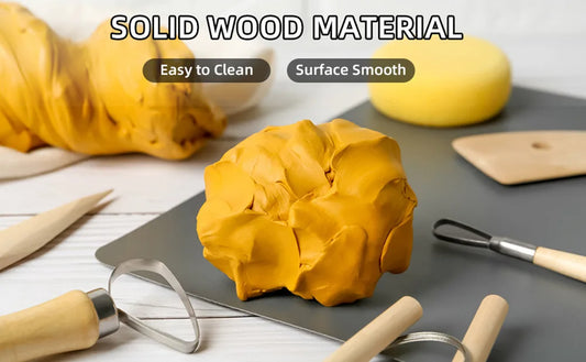 8Pcs Set DIY Art Ceramic Pottery Clay Sculpting Tools Kit