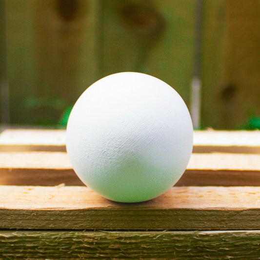 Smooth Easter Egg 3x2 Ceramic Bisque Ready To Paint Pottery