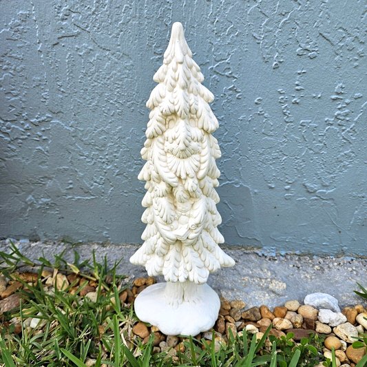 Large Christmas Tree Ent 14" Ceramic Bisque Ready To Paint Pottery