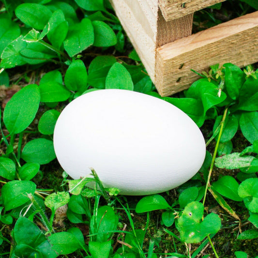 Smooth Easter Egg 3x2 Ceramic Bisque Ready To Paint Pottery