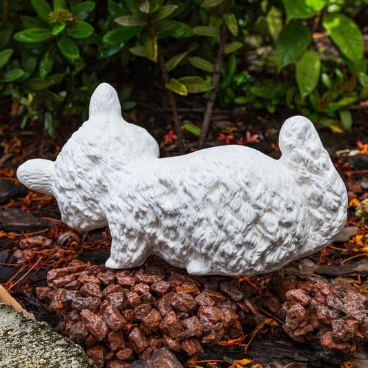 Floor Is Lava Raccoon 7.5" Ceramic Bisque Ready To Paint Pottery