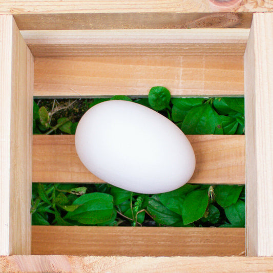 Smooth Easter Egg 3x2 Ceramic Bisque Ready To Paint Pottery