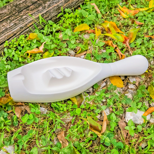 Bowling Pin Ashtray 11.3" IN STOCK Ceramic Bisque Ready To Paint Pottery