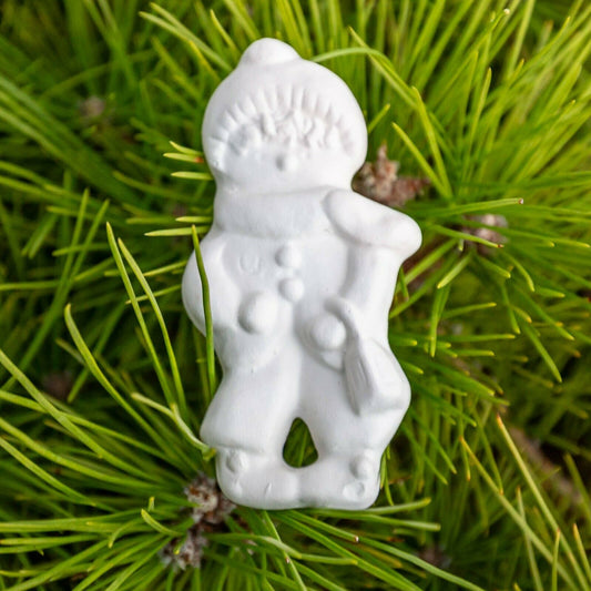 Christmas Boy Add On 4" IN STOCK Ceramic Bisque Ready To Paint Pottery