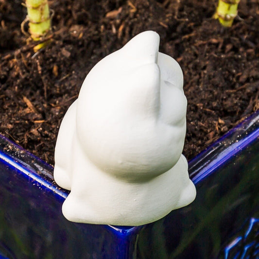 Small Sitting Cat 3" Ceramic Bisque Ready To Paint Pottery