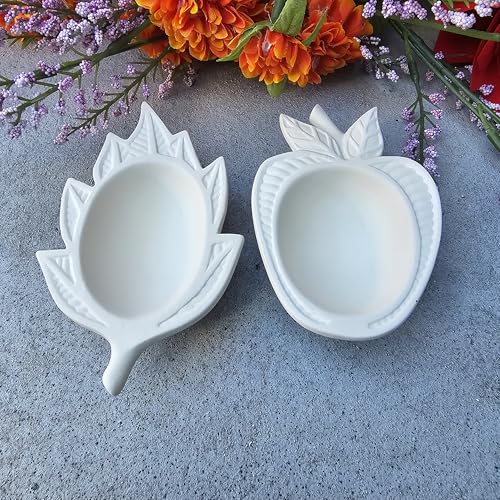 Apple Tree Egg Holder Set Ceramic Bisque Ready to Paint Pottery