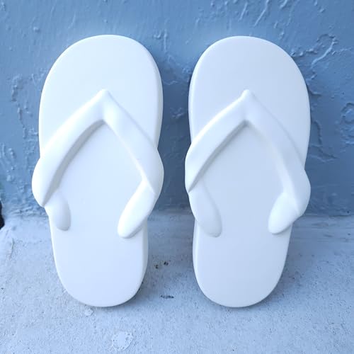 Pair of Sandals 9.5" Ceramic Bisque Ready to Paint Pottery