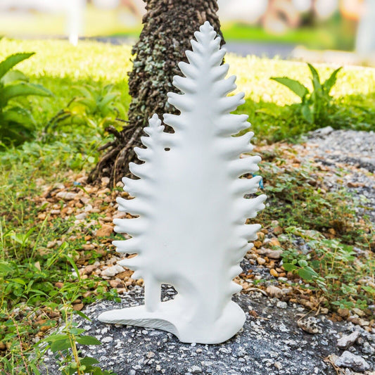 Winter Pine Tree Plaque Christmas 12" Ceramic Bisque Ready To Paint Pottery