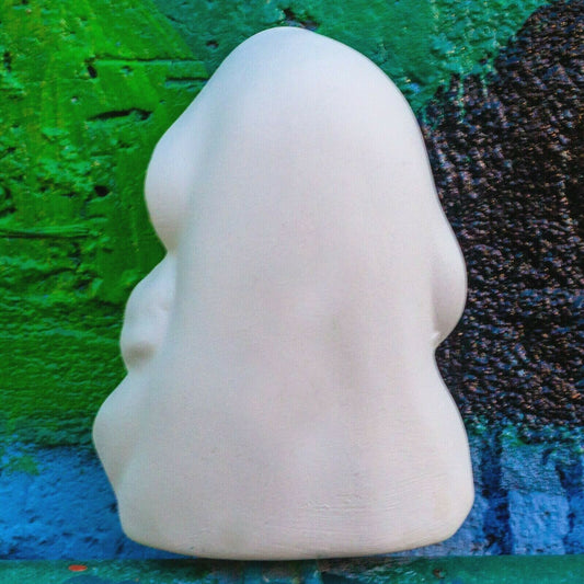 Virgin Mary and Baby Jesus 4.5" Ceramic Bisque Ready To Paint Pottery