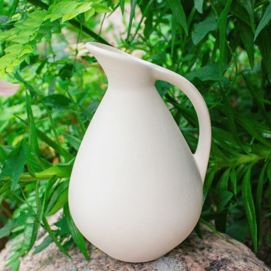 Smooth Jug 6x4  Ceramic Bisque