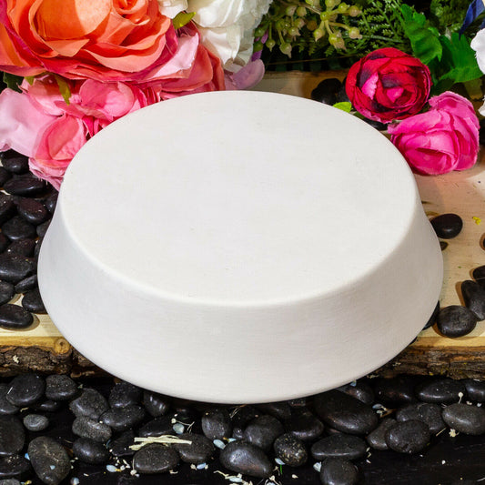 Pie Box With Lid 6.5" Ceramic Bisque Ready To Paint Pottery
