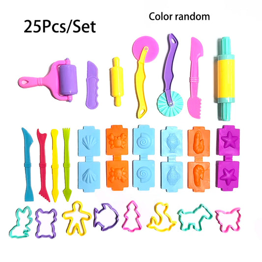 25pcs Ceramic Clay Accessories Set Tools