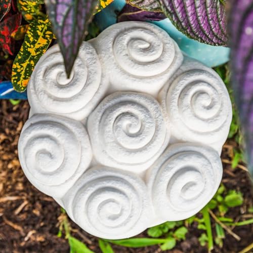 Generic Cinnamon Roll Pie Box 6" Ceramic Bisque Ready to Paint Pottery