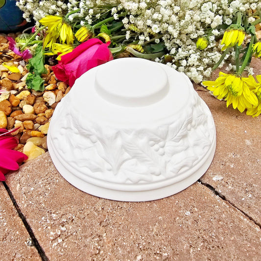 Medium Christmas Tree With Base 8" Ceramic Bisque Ready To Paint Pottery