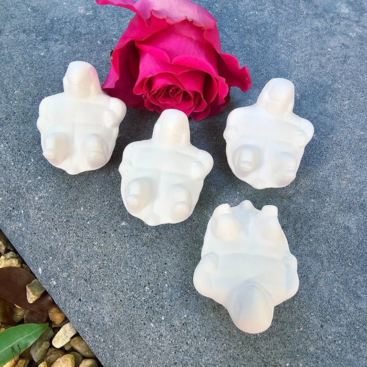 4 Siesta Turtles 2.1" Ceramic Bisque Ready To Paint Pottery