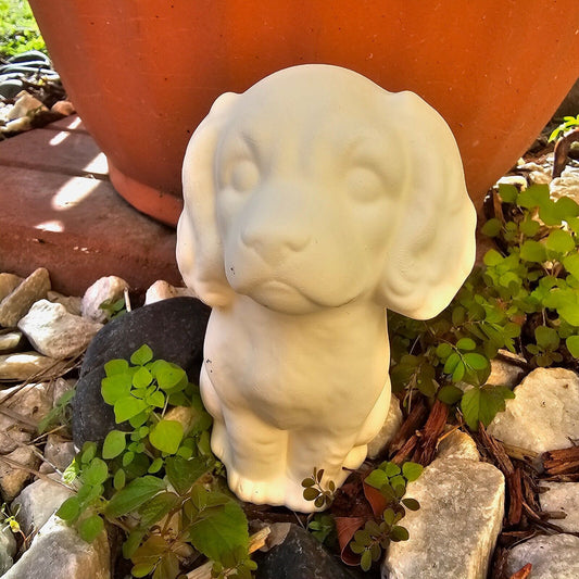 Cocker Spaniel Dog 5" IN STOCK Ceramic Bisque Ready To Paint Pottery