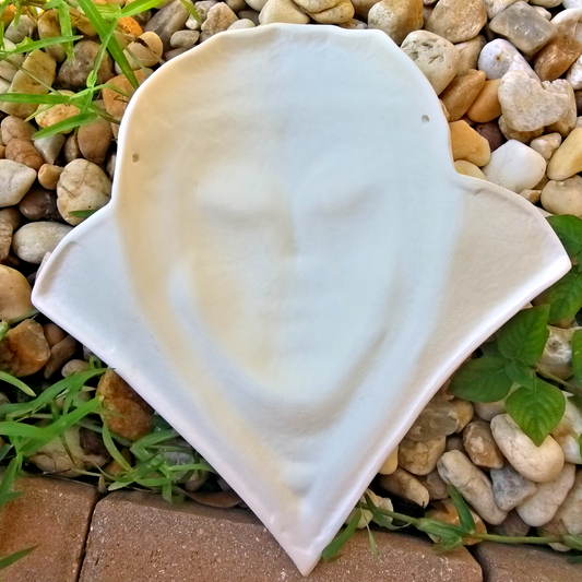 Wicked Queen Mask 11.6" Ceramic Bisque Ready To Paint Pottery